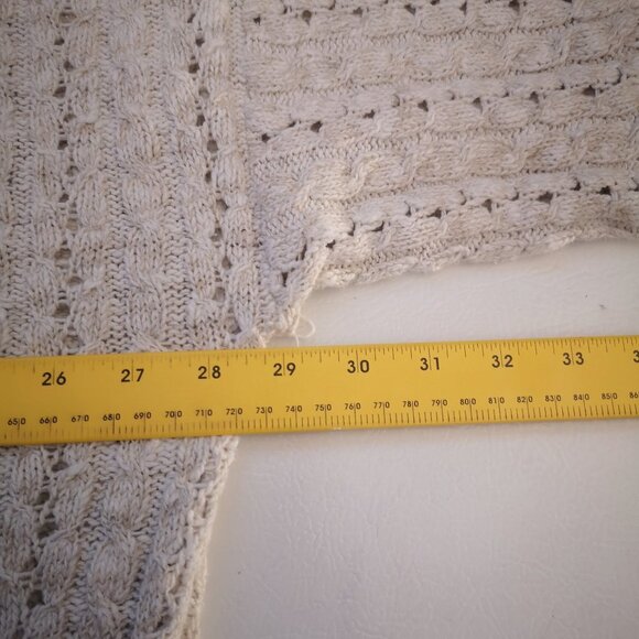 Venezia Ladies Beige Straight Fit Size 22/24 V-neck Tunic / Sweater - Picture 7 of 10